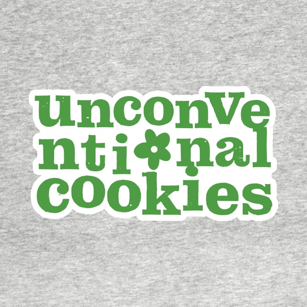 crazy daisy unco logo by Unconventional Cookies